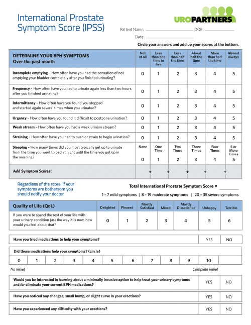 Benign Prostatic Hyperplasia (BPH)